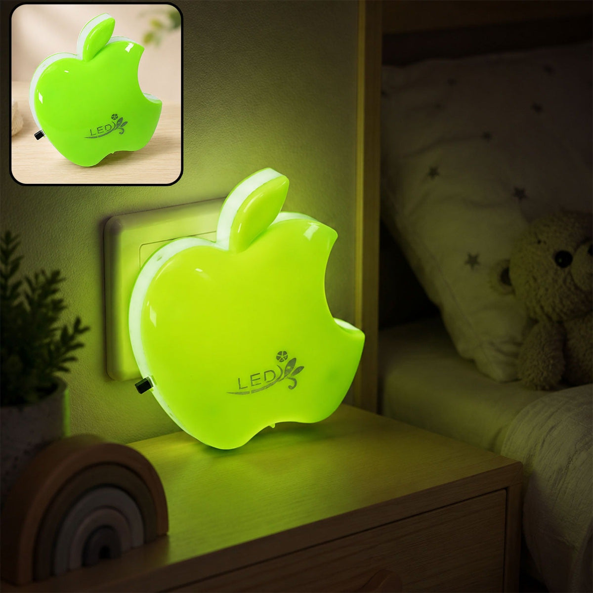 3D Illusion Night Light – Energy-Saving LED Lamp