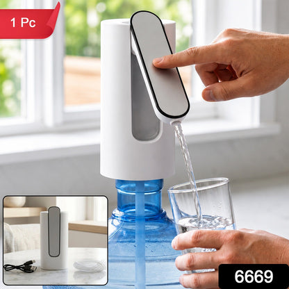 Office Use Electric Water Dispenser Pump USB Rechargeable Foldable (1 Pc)