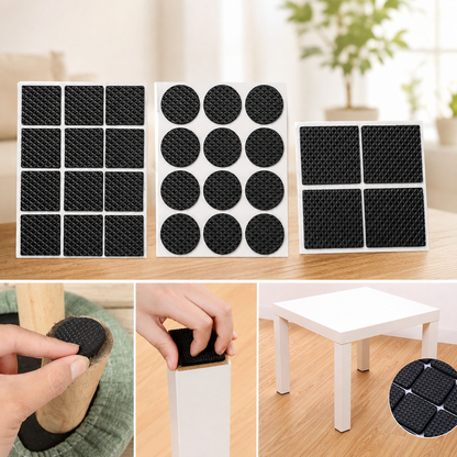 Rubber Furniture Pads – Self-Adhesive Floor Protectors