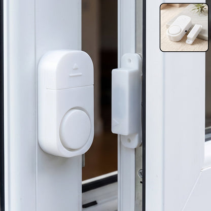 Magnetic door and window security alarm for home safety