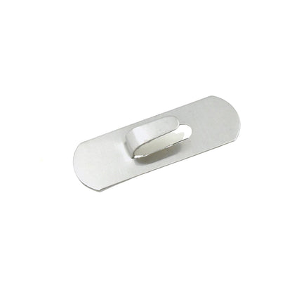 Stainless Steel Wall Hooks – 18 pc Self-Adhesive set – close-up