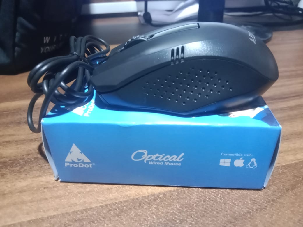 Wired Optical Mouse – Reliable USB for Laptops & pcs – view 7