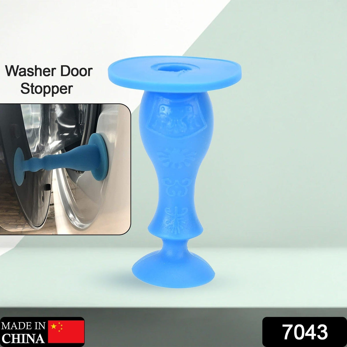 Washer Door Stopper – Rubber Front Load Holder – side view