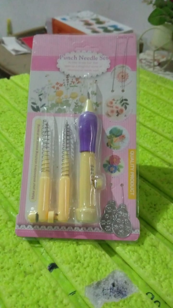 Punch Needle set – DIY Embroidery Craft Kit for Beginners – view 9