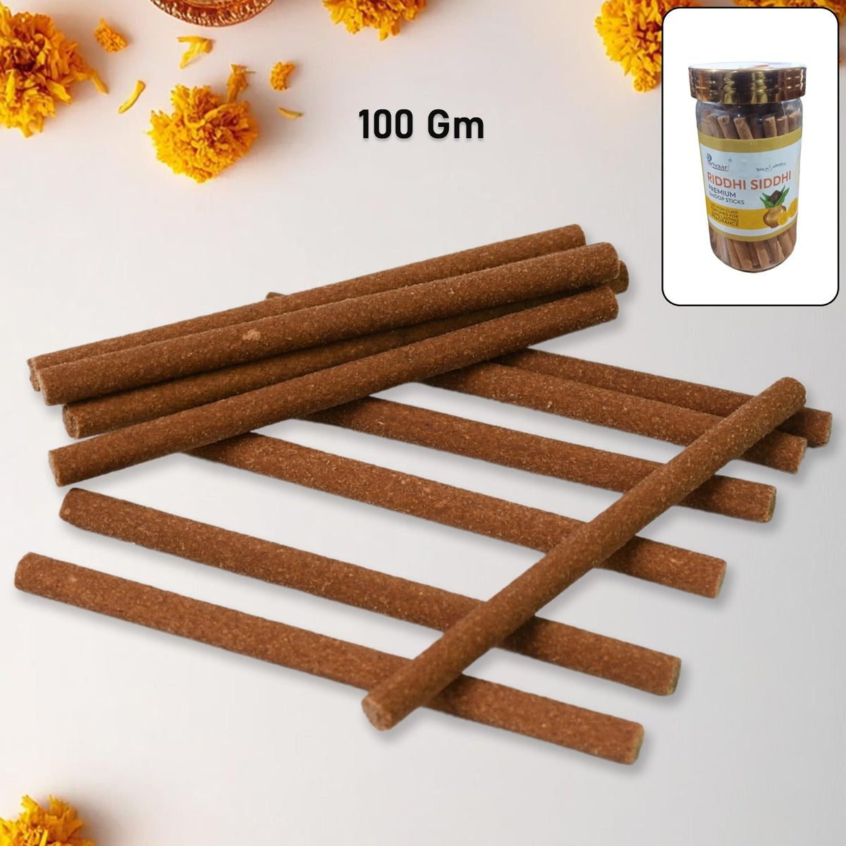 Loban Dhoop Sticks – 100g Traditional Incense for Puja – alternate view