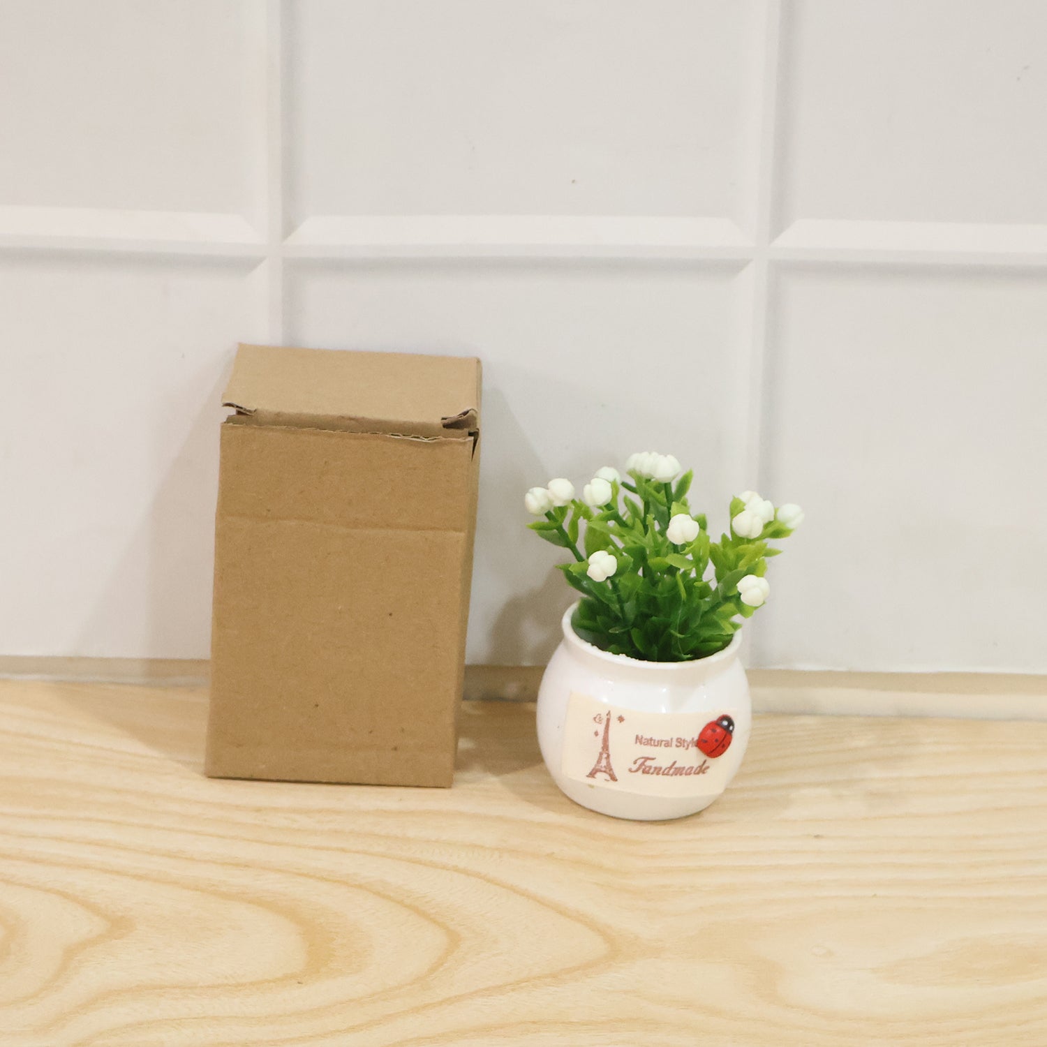 Compact artificial bonsai for home, cabin and office decor