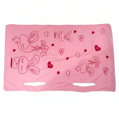 Absorbent wearable towel for bathroom, spa and gym