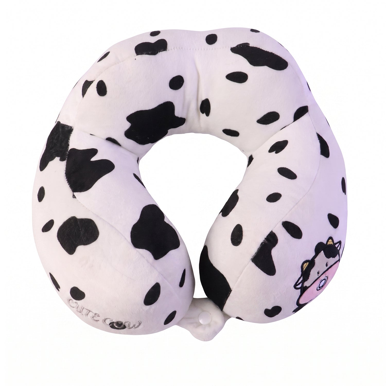 Cute cow design neck pillow for kids and adults