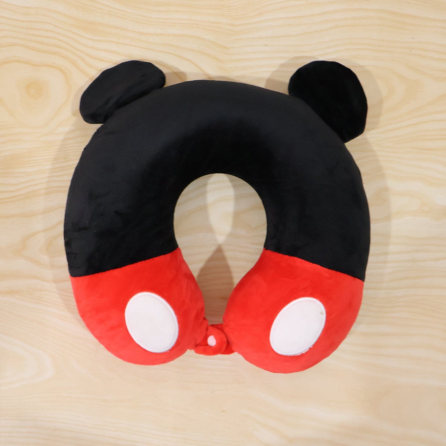 Fun character travel neck pillow for comfortable resting
