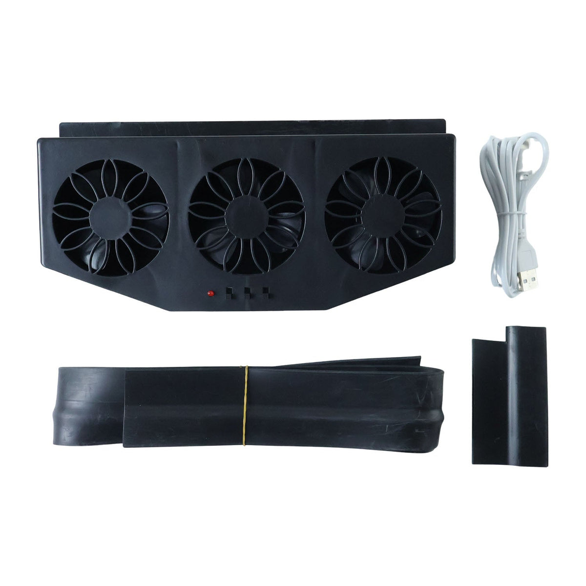 Car Exhaust Ventilation System – Triple Fan Plug – detail view