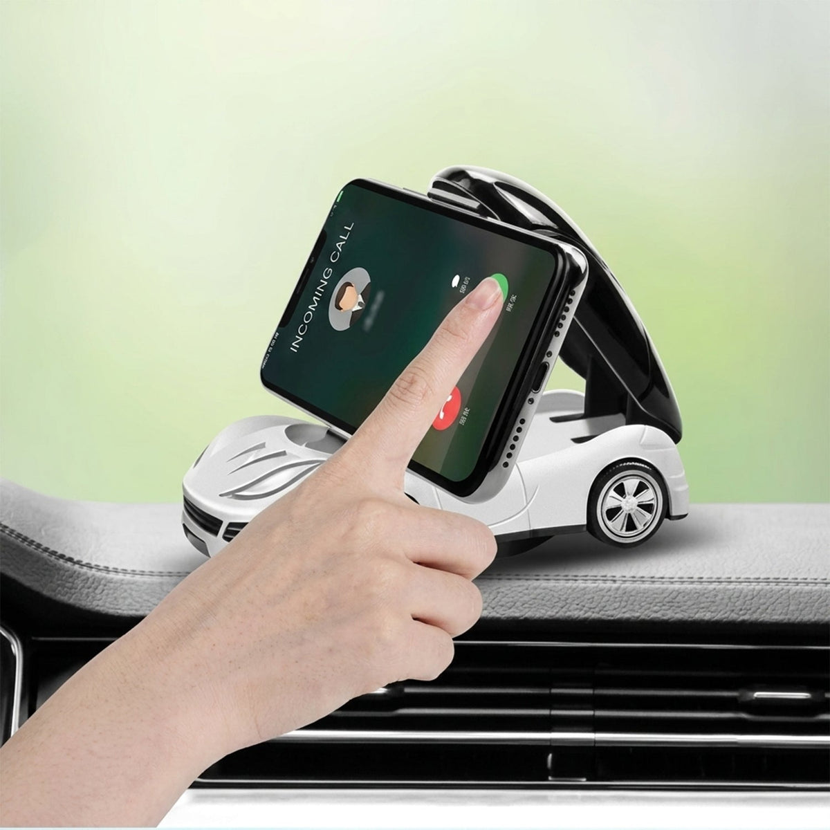 Car Shaped Dashboard Mobile Phone Holder Stand Anti Slip – view 7