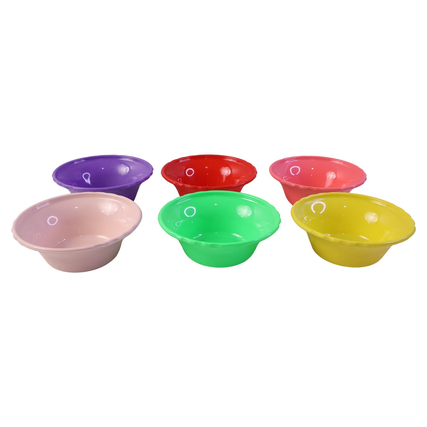 Plastic bowls set view