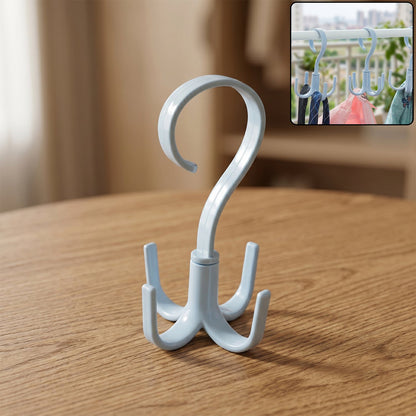 360° Rotating Multipurpose Hook Hanger – Space-Saving