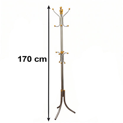 Metal stand sturdy base detail