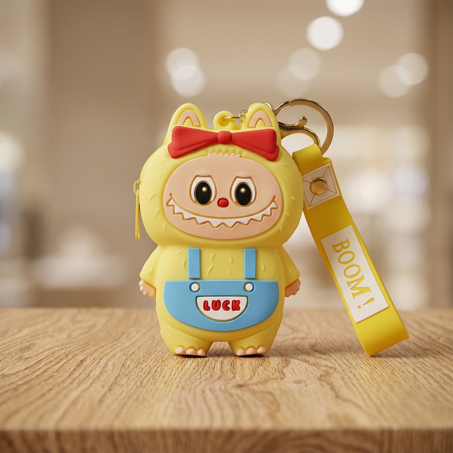 Coin purse keychain feature