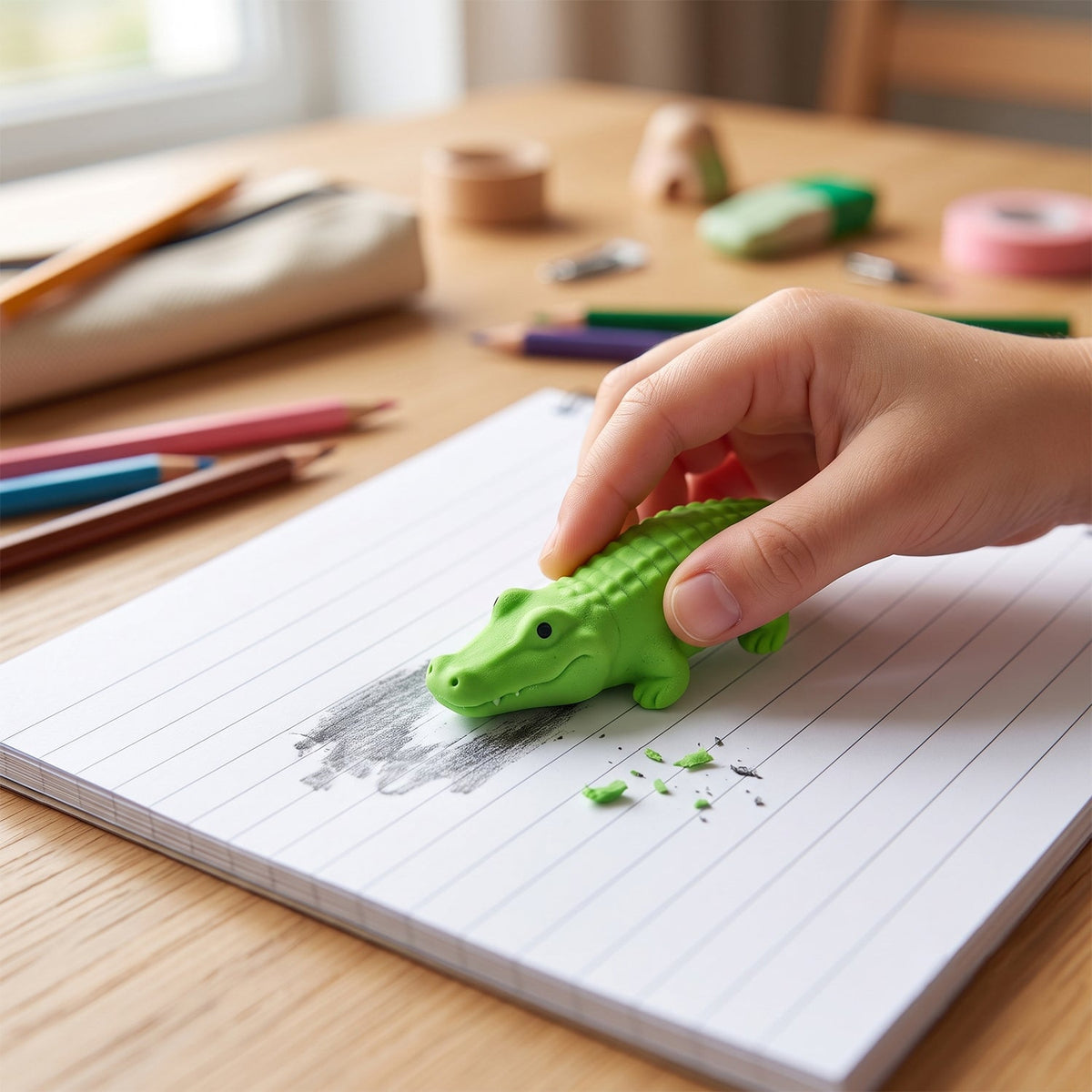 Animal Eraser for Kids – Cute & Educational Stationery – view 8