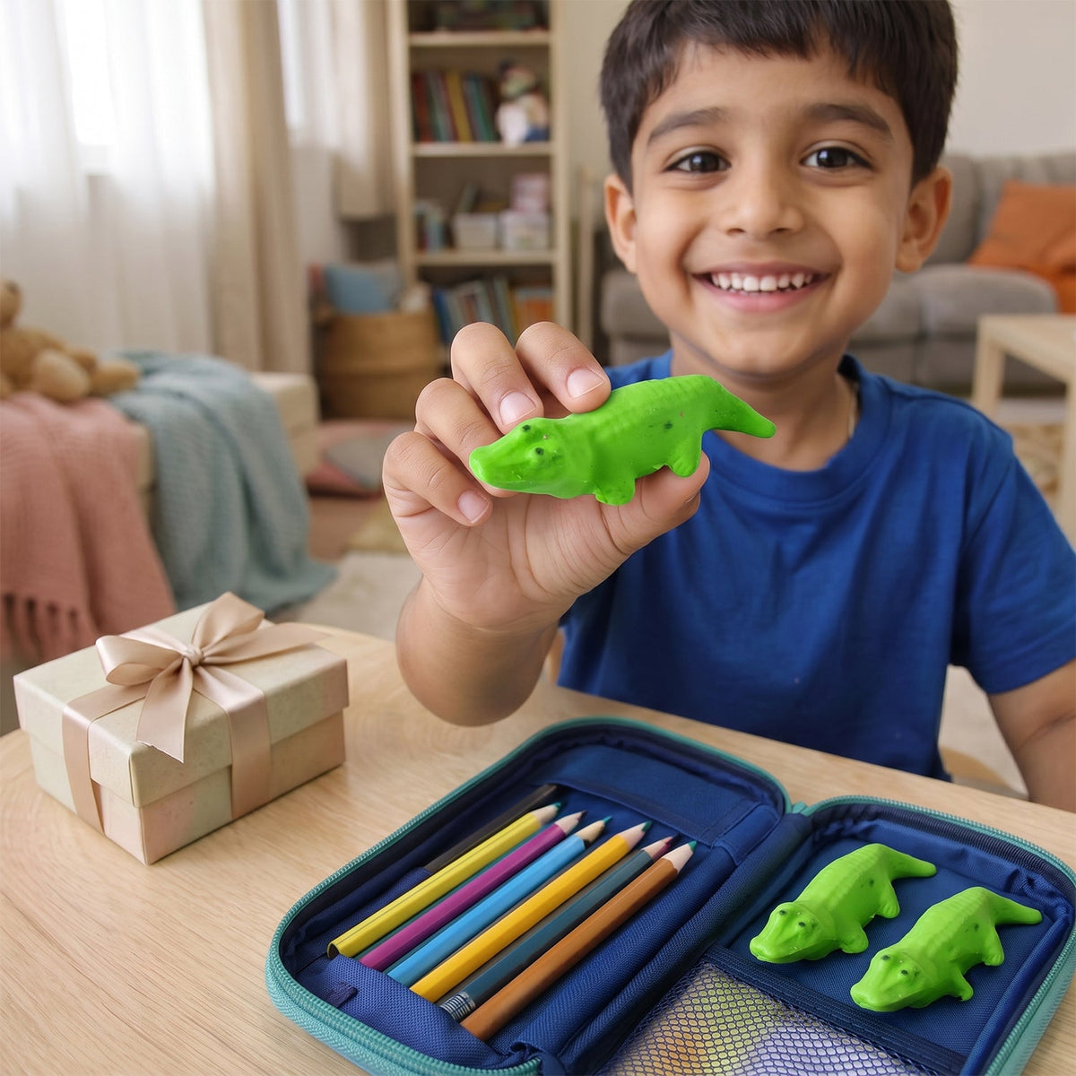 Animal Eraser for Kids – Cute & Educational Stationery – view 7