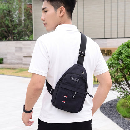 Waterproof USB Charging Sling Bag – Travel & Crossbody – close-up