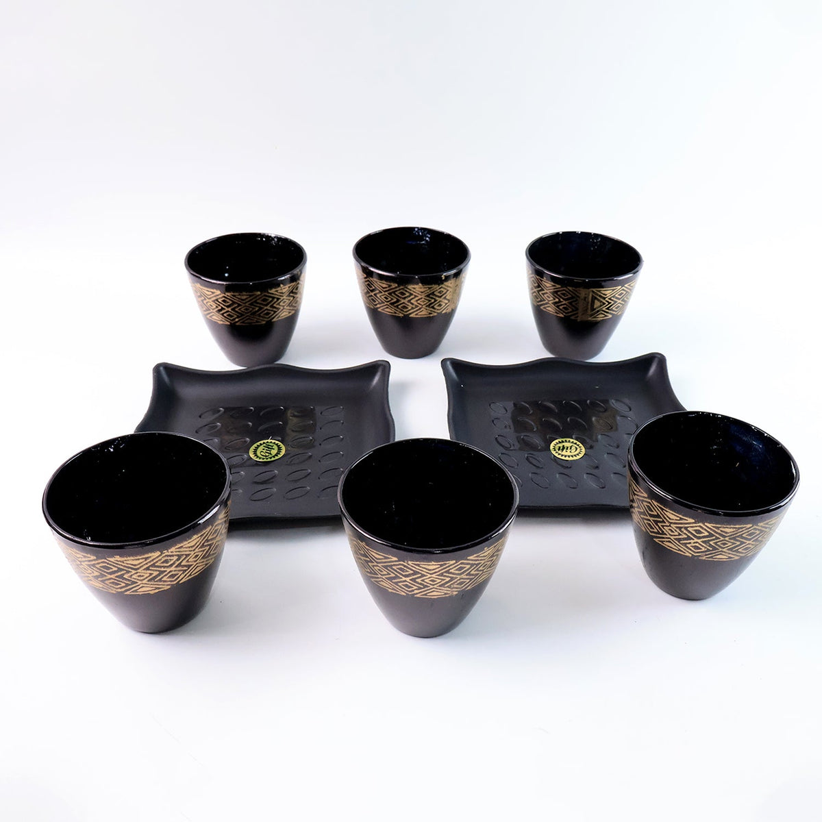 Ceramic Bowl and Cup set – 8 pc Dining Collection – alternate view