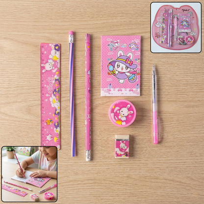 Kids Stationery set – Complete 7-in-1 Creative School – close-up
