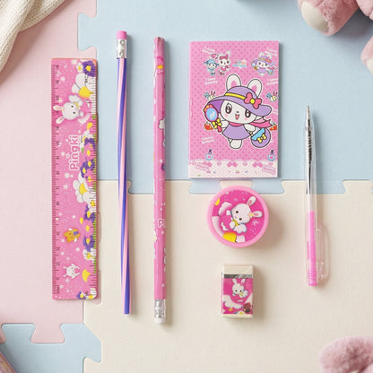 Kids Stationery set – Complete 7-in-1 Creative School – detail view