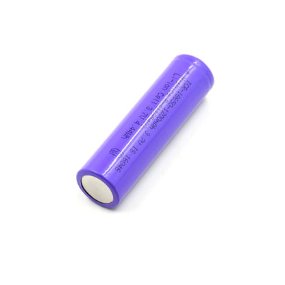 Lithium Rechargeable Battery – 3.7V 1200mAh Flat Top – alternate view