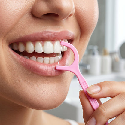 Floss picks travel use