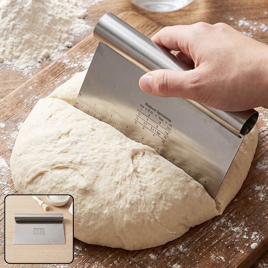 Big Stainless Steel Dough Scraper Cutter 22 X 12 cm
