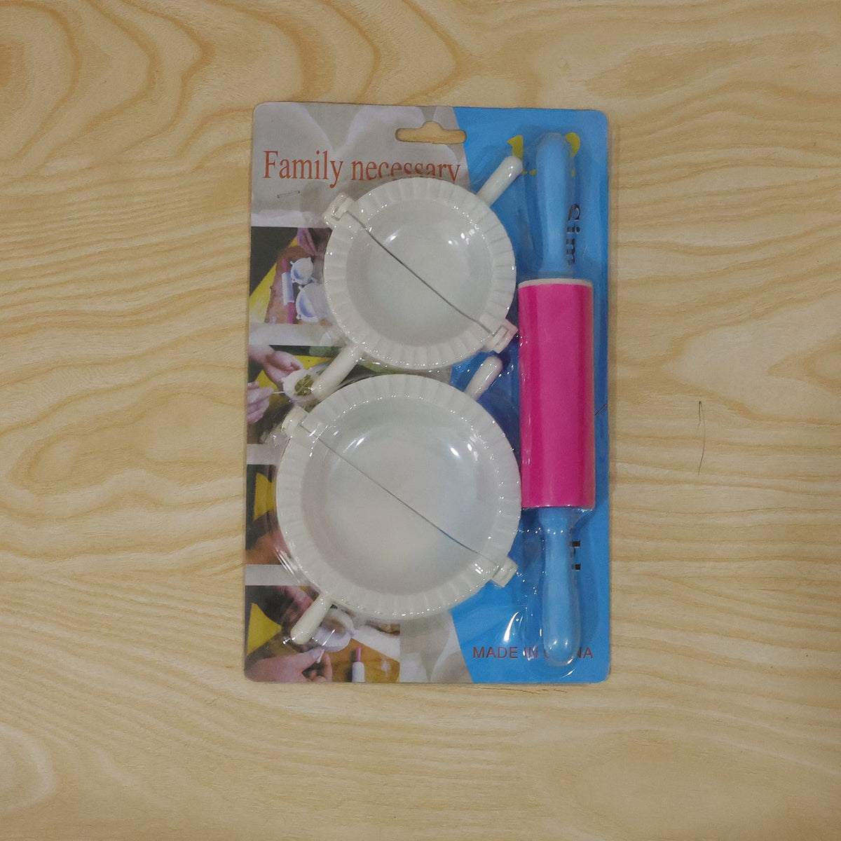 Dumpling Maker Mould set with Mini Rolling Pin – view 9