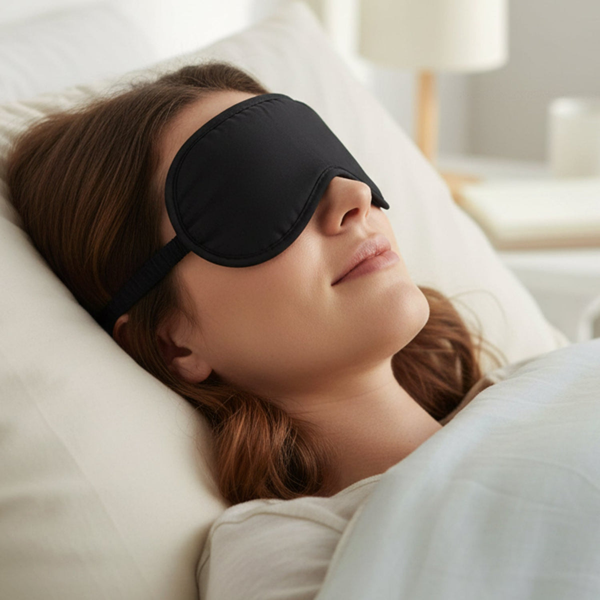 Sleep Eye Mask – Light Blocking & Adjustable Fit