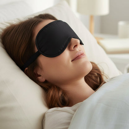 Sleep Eye Mask – Light Blocking & Adjustable Fit