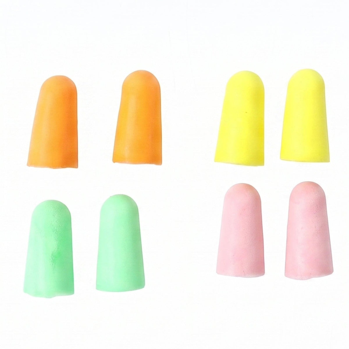 Soft Foam Earplugs – Comfortable Noise Reduction 4 Pairs – alternate view
