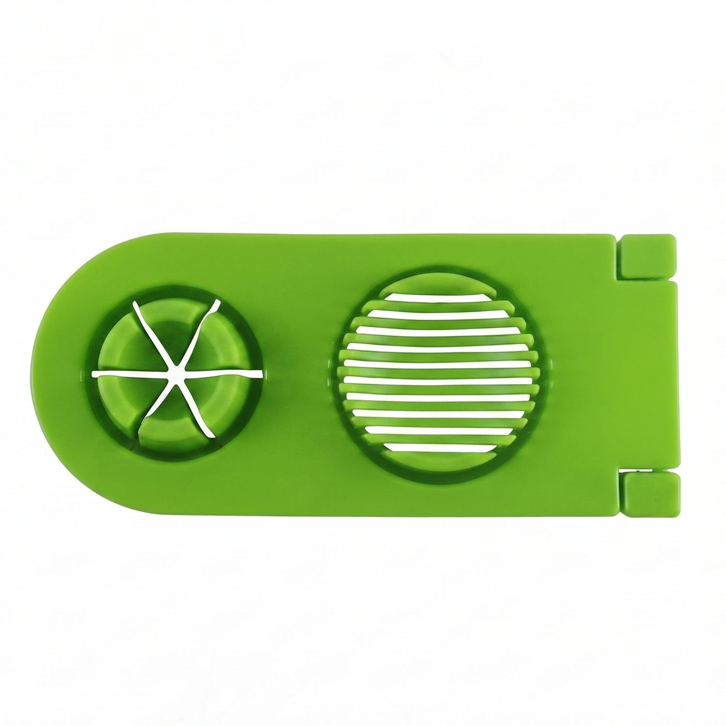2 in 1 kitchen egg tool for neat slices and even wedges