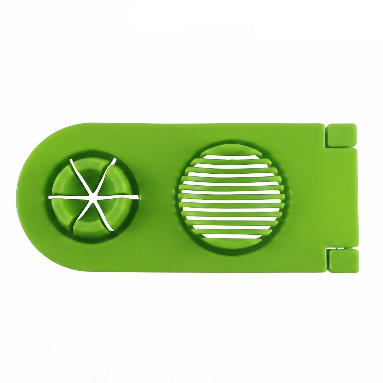2 in 1 kitchen egg tool for neat slices and even wedges