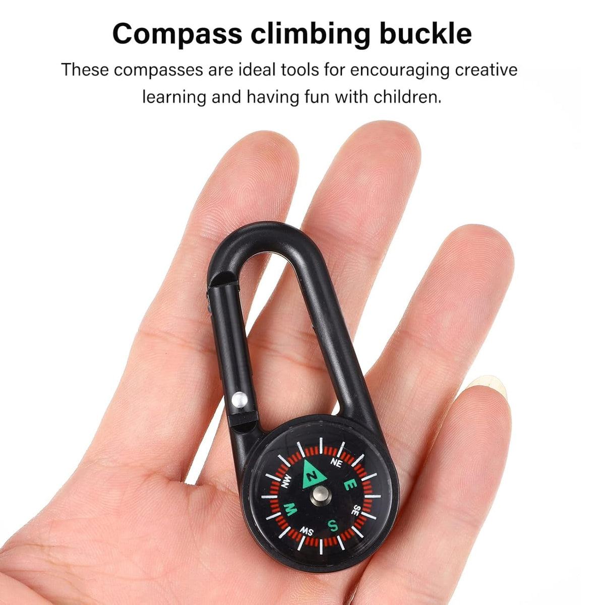 Mini Compass with Clip – Portable Outdoor Gear – view 6
