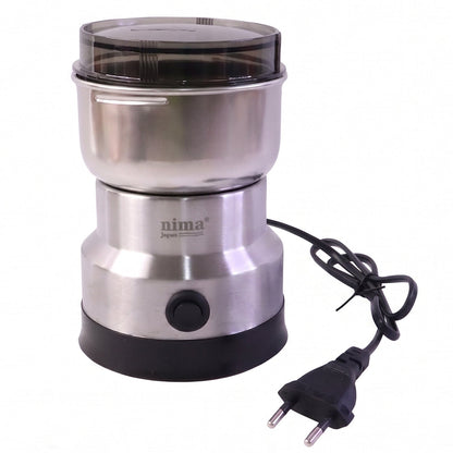 Stainless steel mini grinder for grinding spices, herbs and nuts
