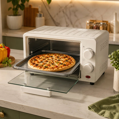 Countertop toaster oven griller for small kitchens