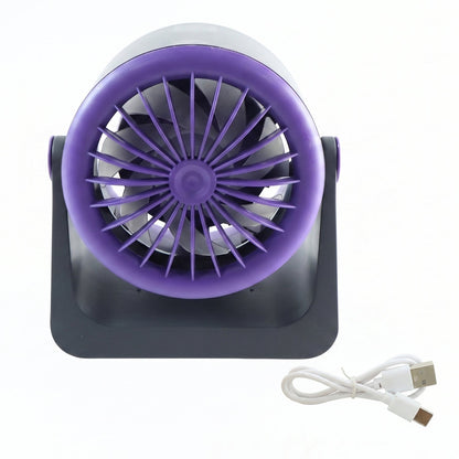 Small air circulation fan for personal cooling anywhere