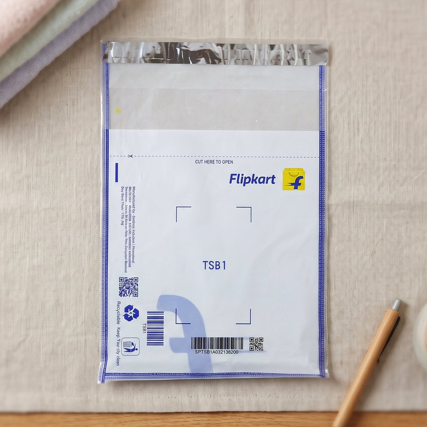 Flipkart branded courier bags for ecommerce packing
