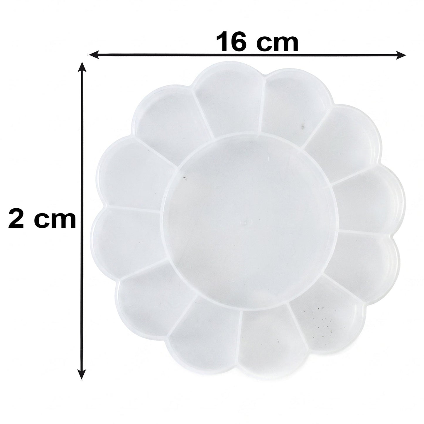 Transparent organizer lid view