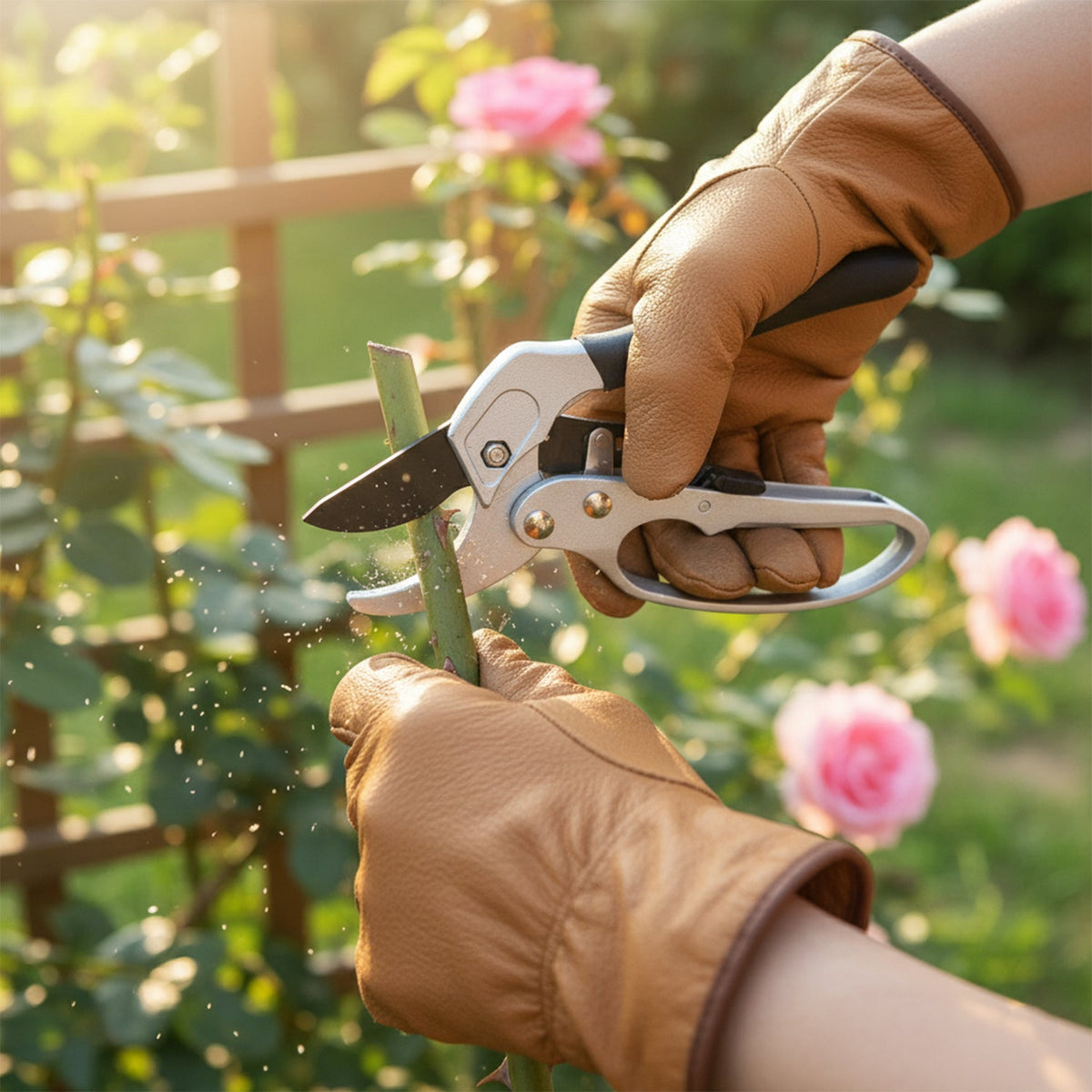 Gardening Pruning Shears – Ergonomic, Sharp SK-5 Blades – view 9