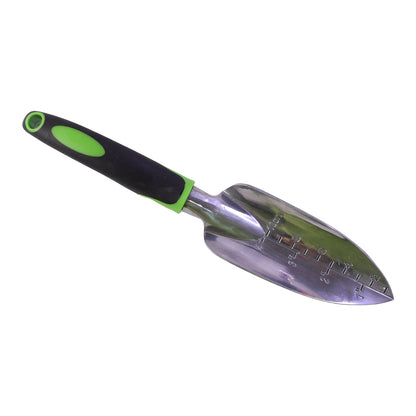 Durable hand digging trowel for pots, beds and gardens