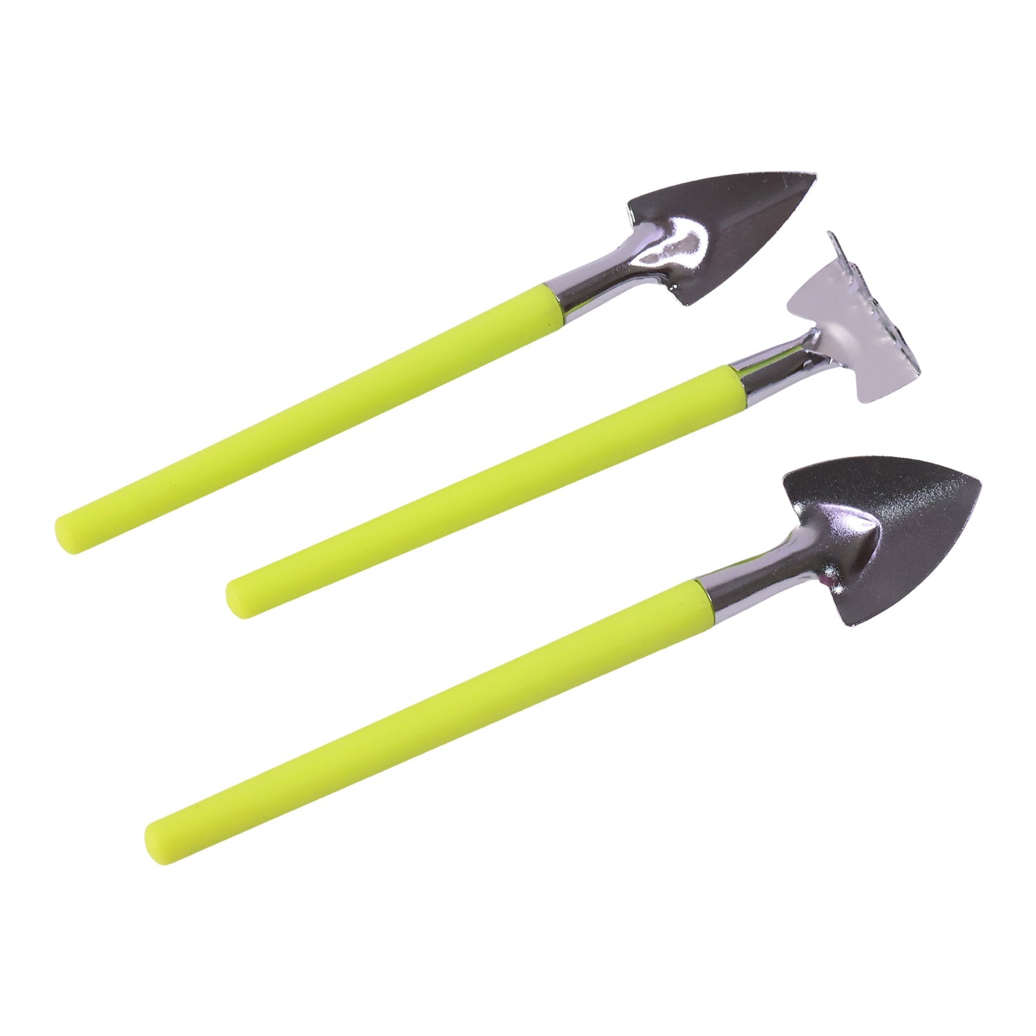Top view of the entire Mini Gardening Tool Set arranged neatly on a surface.