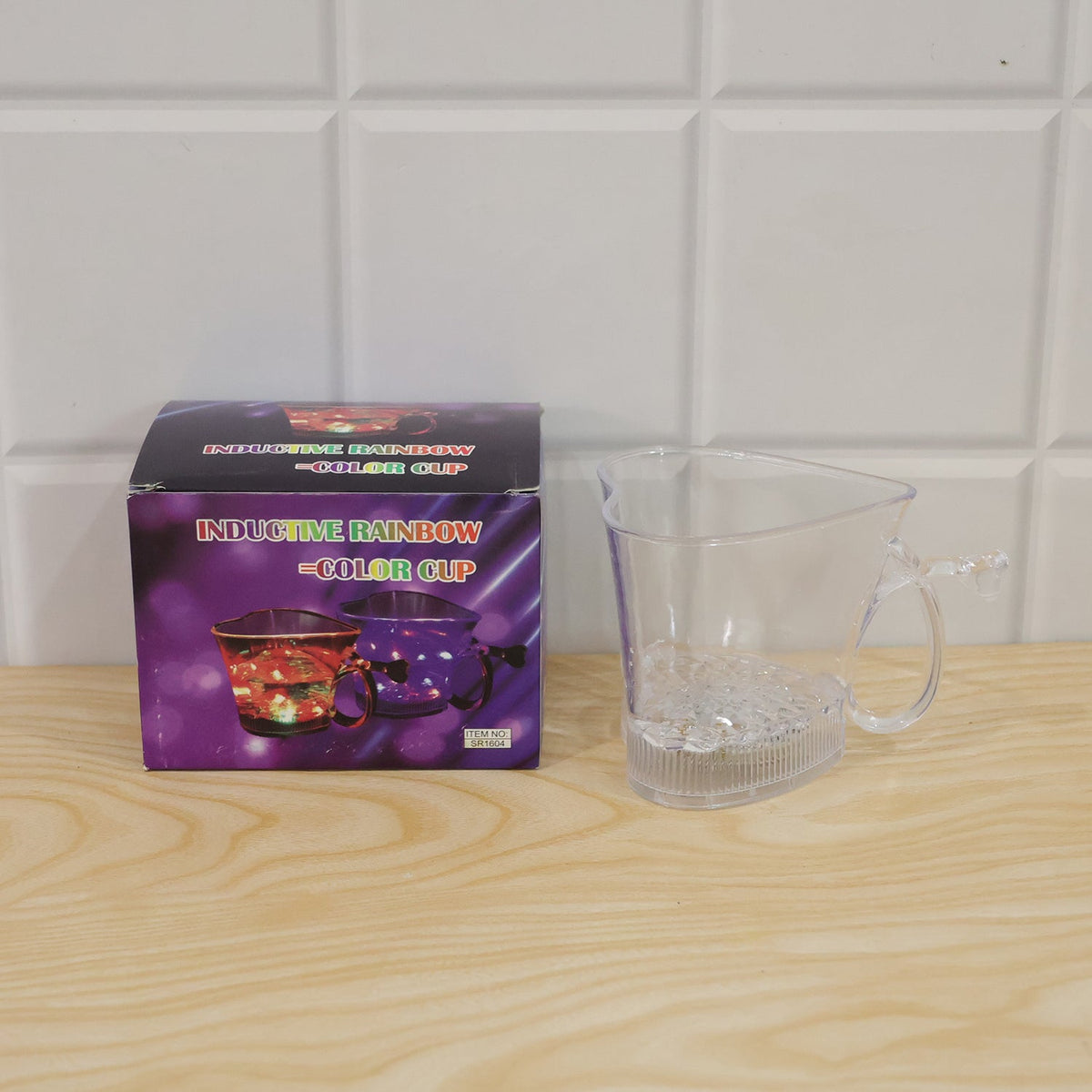 LED Glass Cup – Heart Shape Blinking Party Drinkware – view 9