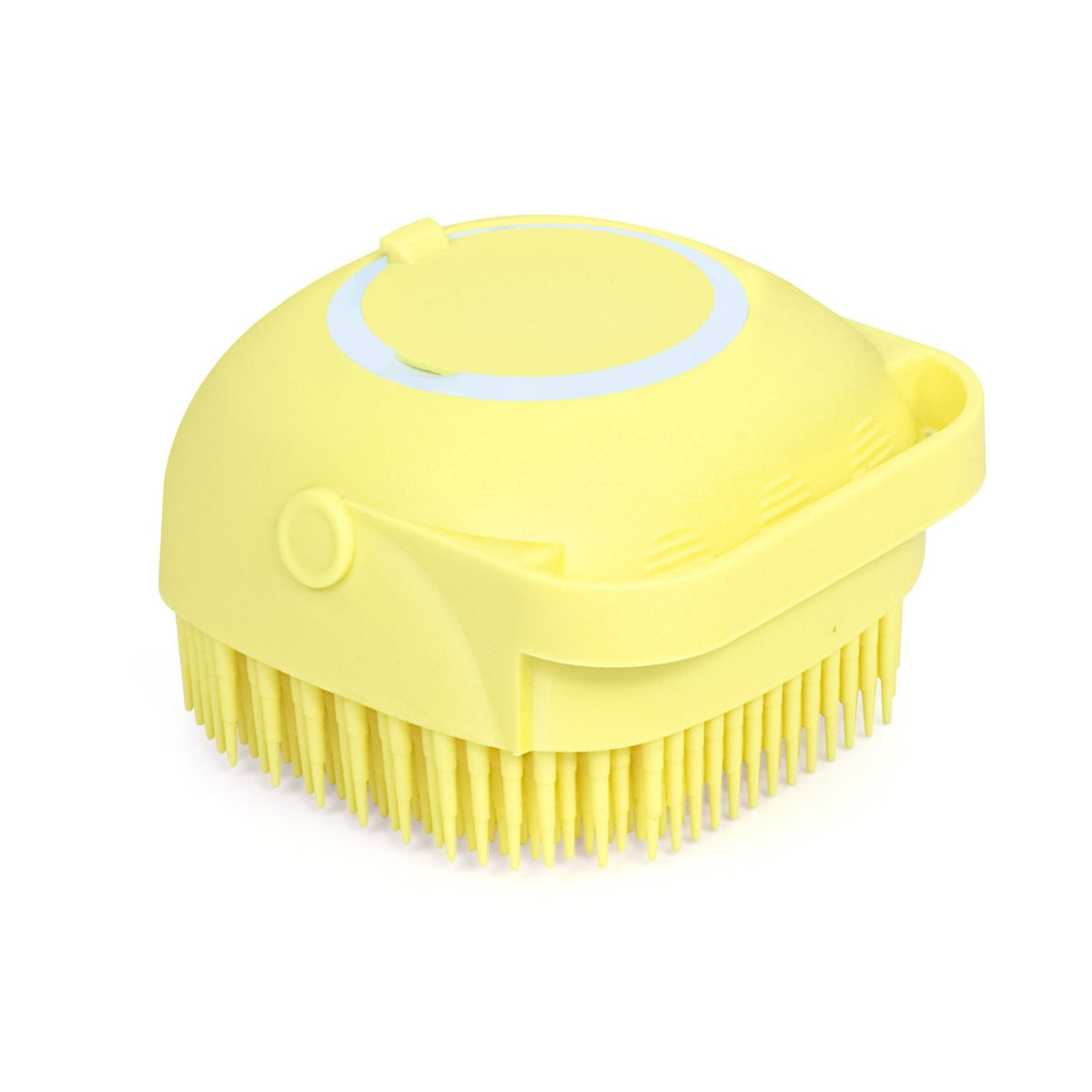 Silicone Bath Brush – Built-in Shampoo Dispenser – alternate view