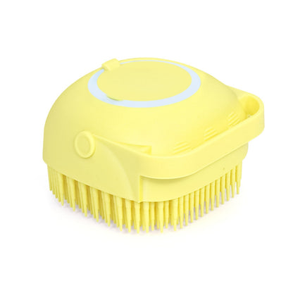 Silicone Bath Brush – Built-in Shampoo Dispenser – alternate view