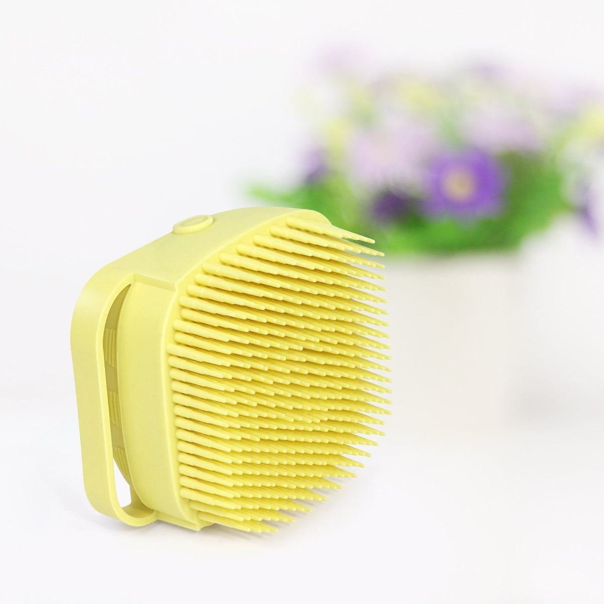 Silicone Bath Brush – Massage & Shampoo Dispenser for Shower – view 10