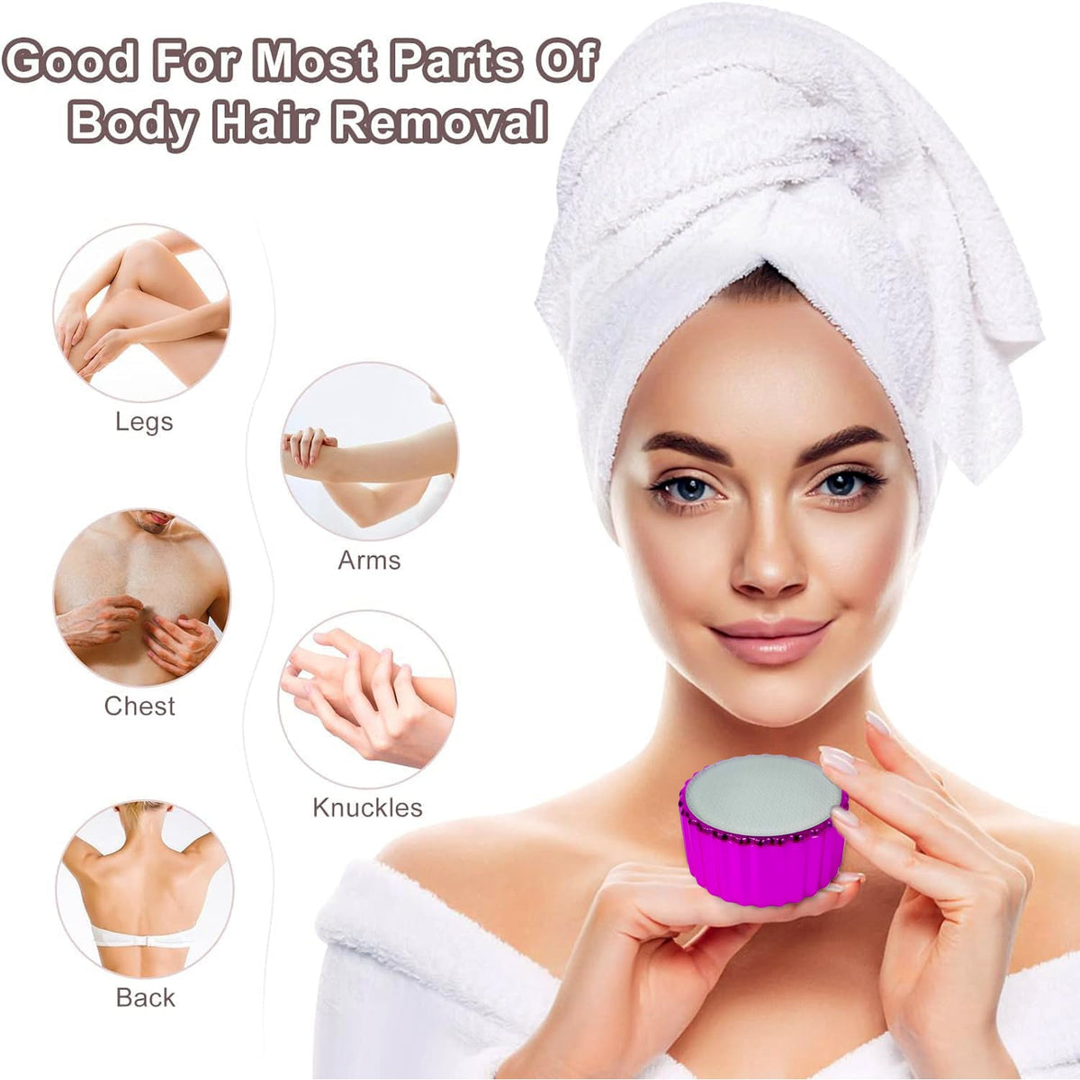 Nano Hair Remover – Painless Crystal Hair Eraser for Body – view 7