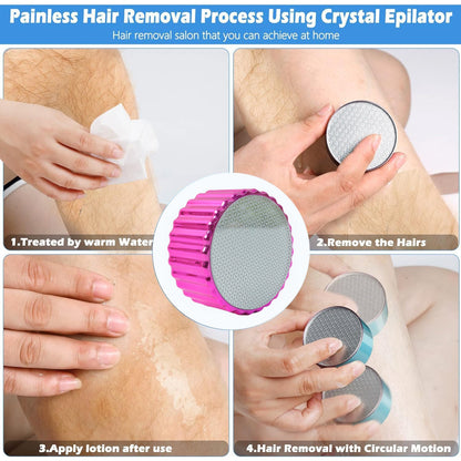 Nano Hair Remover – Painless Crystal Hair Eraser for Body – view 9