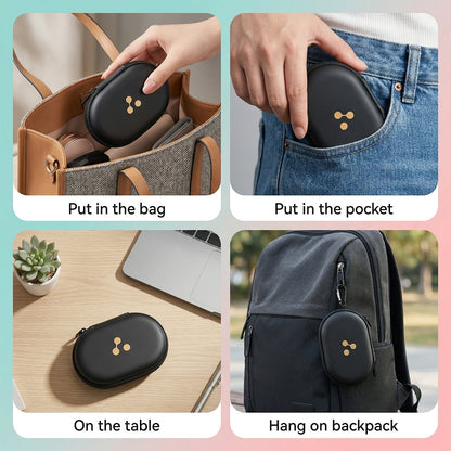 Bluetooth earbuds travel case